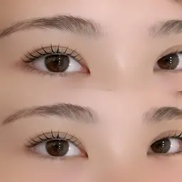 ✨支持率No.1✨初回🎀【オーダーメイドまつ毛パーマ】🎀束感コーティング込み✨