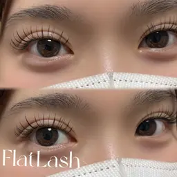 〈初回オフ無料〉フラットラッシュ80本