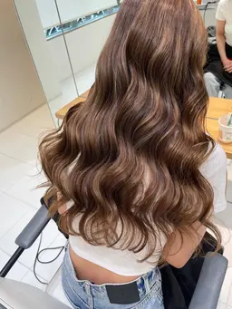 カット＋透明感カラー