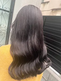 🤍前髪カット+コテ巻き🤍