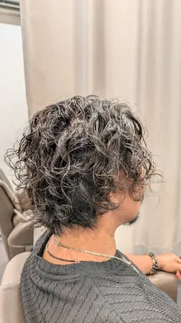 メンズ専用 似合わせカット×お悩み解決！オリジナルパーマ ¥7.920-