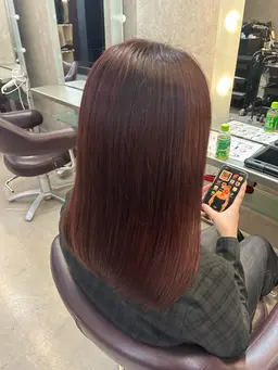 レディースの方対象!!カット+カラー