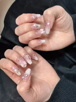 【オフあり】♡期間限定♡パーツも🆗持ち込みデザイン