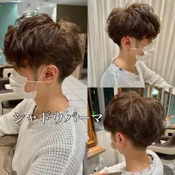 メンズカット✂︎➕パーマ💎炭酸シャンプー付き🫧
