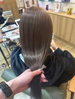 透明感カラー☁️ ＋ Aujuaトリートメント🫧※開始時間指定あり