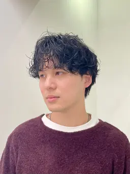 【U24限定🔥】【メンズカット+パーマ】どんなスタイルも可◎