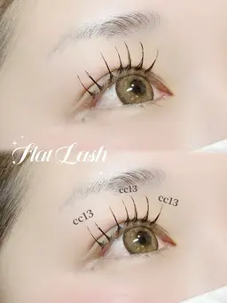 当日限定❕フラットラッシュ120本【オフあり】※ご予約の際に日にちの確認お願い致します