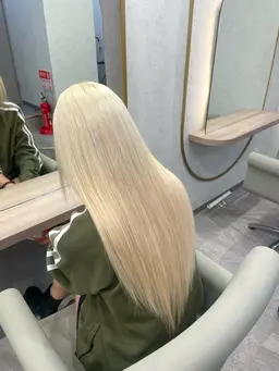 リタッチブリーチ＋カラー