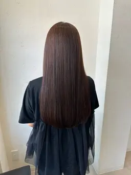 透明感アディクシーカラー+Aujuaクイックトリートメント✨