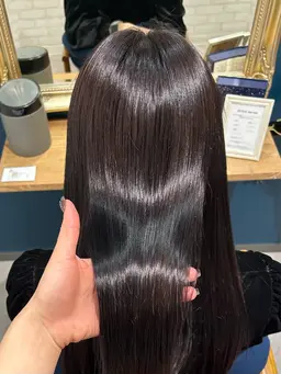 梅雨前限定☆【憧れられる艶髪に︎】プレミアムストレート(縮毛矯正)