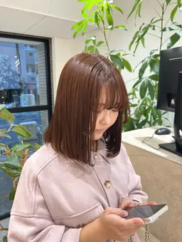 【💕大人気💕】艶カラー+クイックトリートメント