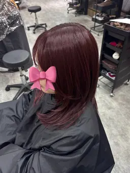 ミニモ限定‼️【色味・質感🆙】グリッターボンドイルミナカラー(リタッチ)+TOKIO Tr