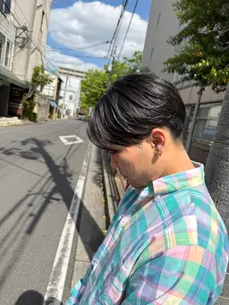 【岡山でできます】メンズカット＋曲がる縮毛矯正