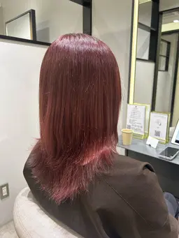 『 透明感』イルミナカラー➕3stepトリートメント