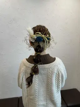 ✨技術向上メニュー✨成人式ヘアセット🎀アレンジモデル