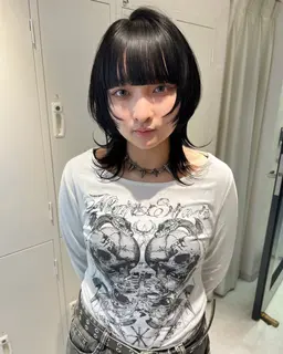 【3.4月限定】カット＋3ステップトリートメント【ウルフカット、ボブウルフ、Y2K、レイヤー、ハッシュカット、韓国】