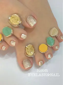 フットワンカラー+足裏角質ケア