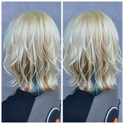 ハイトーン用ケアブリーチ×2回+フルカラー