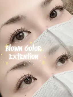 LEDカラーフラットラッシュ🩷 100本✨ナチュラル派はコレ🙋‍♀️