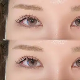 【💞4月限定💞】LEDグルー×&healthyフラットラッシュ🌟80​〜​100本付け放題[¥8500]