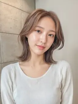 【人気No.1】艶オーガニックカラー＋似合わせカット ¥5,500