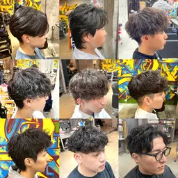 🔥スタイリングを楽にしたい方で相談して決めたい方🔥【1日1人限定】メンズカット➕パーマ➕髪質改善内部トリートメント✨