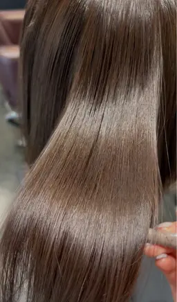 縮毛矯正＋トリートメント