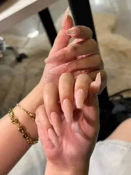 🩷アクリル長さだしワンカラー🩷