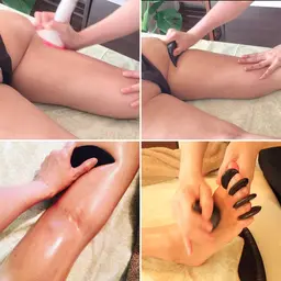 ◉痩身◉【RFラジオ波:美脚コース(脚表裏全体)×ホットストーン×オイルリンパ】100分(※男性不可)