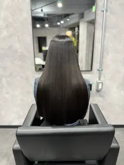 【髪質改善/カラー】髪質改善カラー+シナジートリートメント✴︎8800