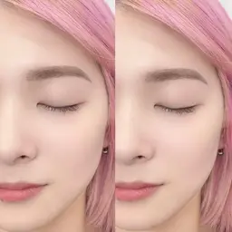 眉毛カラー+美眉毛アイブロウWAX+眉メイク仕上げ