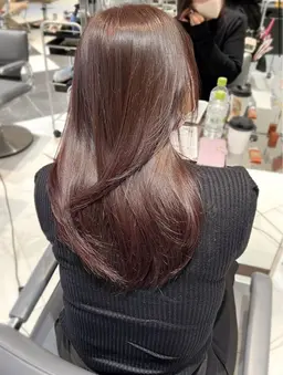 ꪔ̤̮ケアダブルカラーꪔ̤̮【ブリーチして透明感あるカラーෆ】