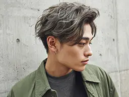 【学割/メンズ限定】ダブルカラー（ブリーチ１回）