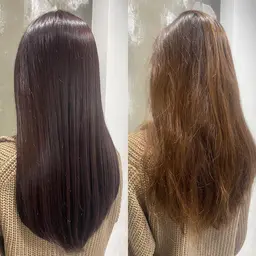 🌸【最新髪質改善】カット＋フルカラー＋髪質改善HITAトリートメント超音波アイロンケアプロ使用🎊🎊