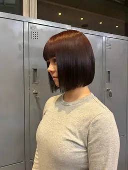 ツヤワンカラー➕髪質改善トリートメント☘️