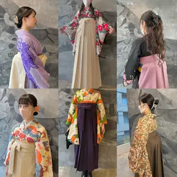 🌸卒業式 袴着付け👩🏼🎓