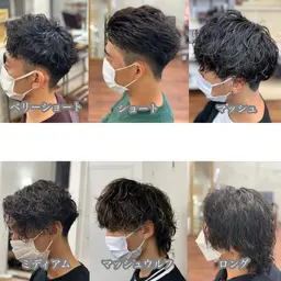 似合わせメンズドライカット(シャンプー、ブローなし。ヘアセットあり)