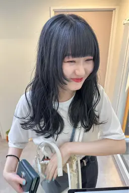 『kyon特別クーポン🩵』60%off  透明感カラー+トリートメント¥6980