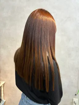 【10月限定】オリジナル酸性縮毛矯正＋カット＋2ステップトリートメント👑💞¥22000➡︎18700