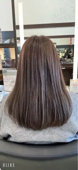 白髪ぼかしナチュラルカラー¥12150▷▶▶︎11000