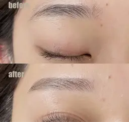 🤍美眉毛アイブロウWAX+眉毛パーマ‎‎🤍セットメニュー(メイク込)🪄︎︎