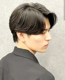 メンズ縮毛矯正(センターパート)