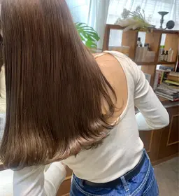 ブリーチ&カラー&カット&トリートメント