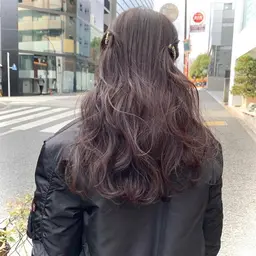 人気no.1💜透明感✨艶ケアカラー