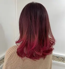 平日限定！ カット＋Wカラー(ブリーチ込)