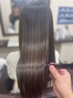 カット+白髪ぼかしハイライト+カラー