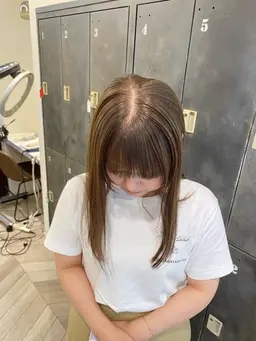 【ナチュラル～しっかり◎】カット＋髪質改善ストレート(縮毛矯正)+クイックトリートメント💇🏼‍♀️