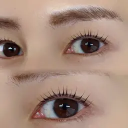 【ミニモ限定】まつ毛パーマ（束間コーティング付き)  4,500円→4,000円！