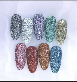 💅Hand 【ソフトオフ無料/大人気✨韓国ネイル】🎉キラキラ🤩施術60分~80分フラッシュ3色¥5180