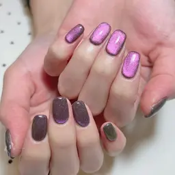 <オフ無し>ハンドジェル・マグネットネイルワンカラー